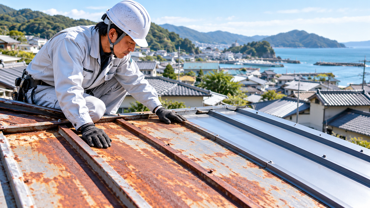 和歌山のトタン屋根修理はいくらかかる？費用相場・補修方法・業者選びまで解説